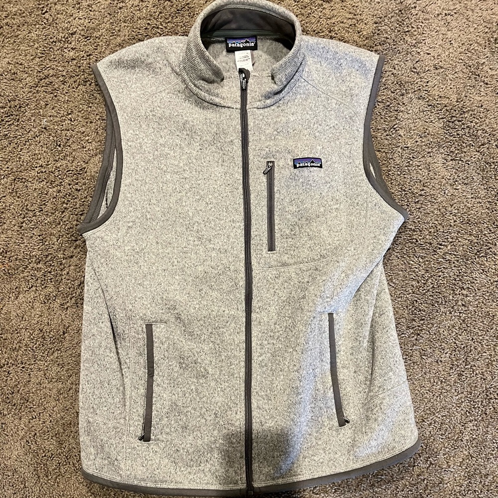 Grey Patagonia Vest. Worn only a few times.